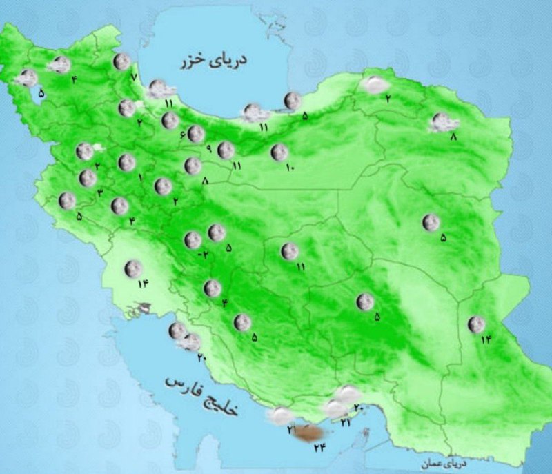 ورود سامانه بارشی جدید به کشور