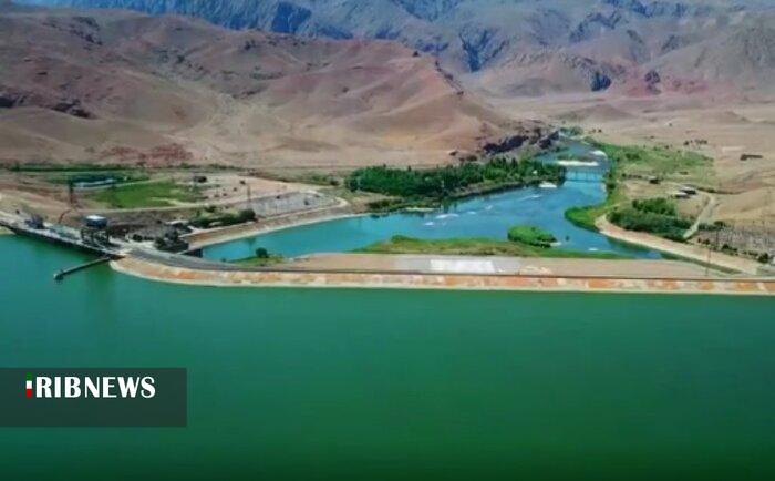 افتتاح سد قیزقلعه سی فردا در خداآفرین افتتاح سد قیزقلعه سی فردا در خداآفرین
