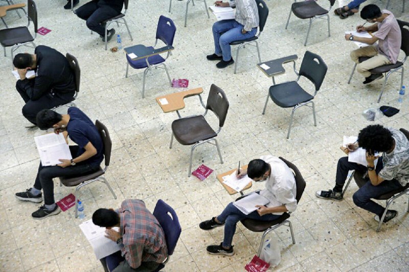 بیش از۲۶۰۰ تخلف در آزمون‌های نهایی متوسطه دوممعاون آموزش