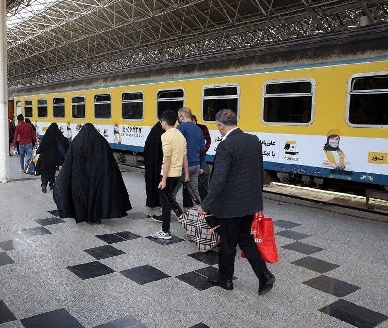 💢فروش بلیت قطارهای فوق‌العاده مشهد از امشب‌مدیرعامل راه‌آهن: ▫️به