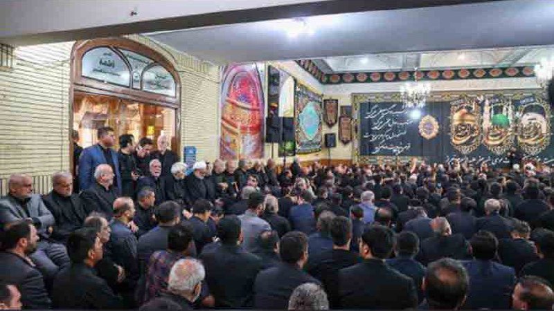 💢حضور پزشکیان در هیئت تبریزی‌های مشهدالرضا (ع) ▫️رئیس جمهور