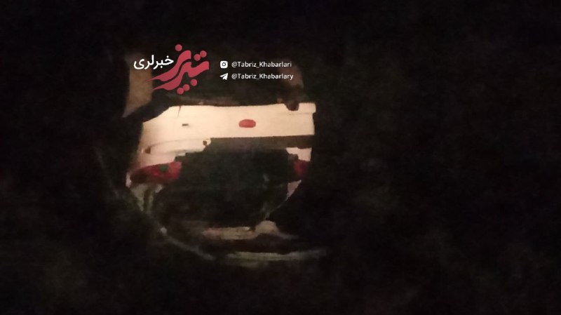💢دو فوتی و دو مصدوم در حادثه واژگونی خودرو▫️واژگونی