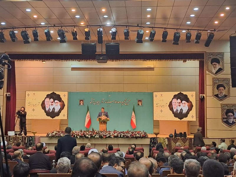 📷 آئین تکریم و معارفه بهرام سرمست، استاندار آذربایجان‌شرقی/هم‌اکنون🌐