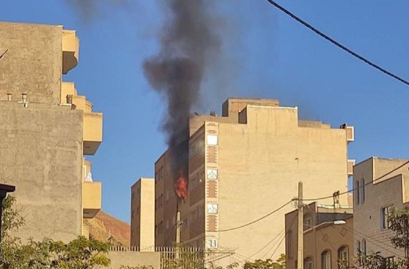 💢 نشت و انفجار گاز شهری در باغمیشهصالح نیا،