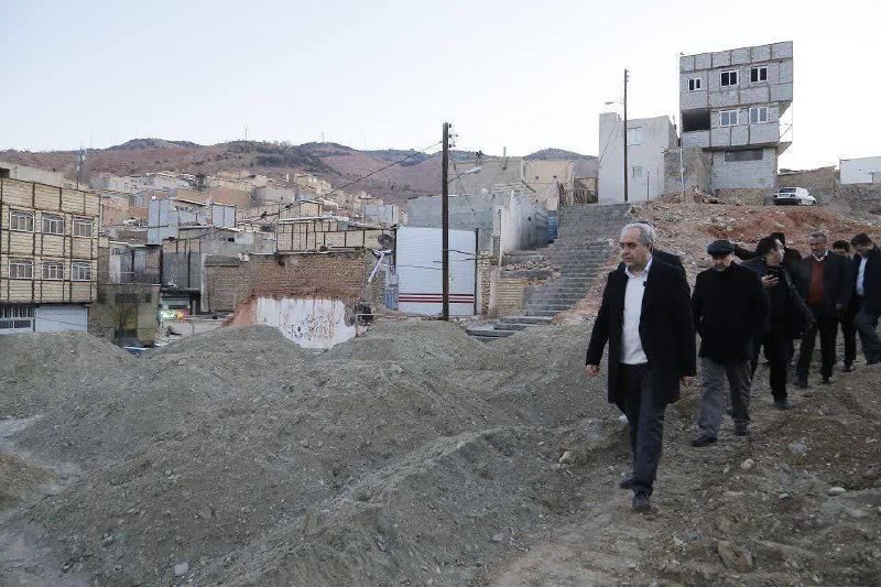 بازدید استاندار آذربایجان شرقی، مجمع نمایندگان استان و اعضای کمیسیون عمران مجلس از بزرگترین پروژه بازآفرینی و بازگشایی ایران در تبریز
