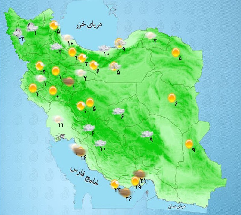 کاهش کیفیت هوا در شهرهای صنعتی🔹امروز در نیمه غربی