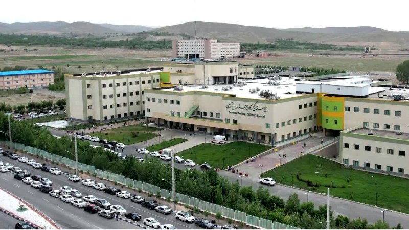 تجمع و تحصن پرستاران در  مرکز آموزشی درمانی کودکان زهرا مردانی‌آذری