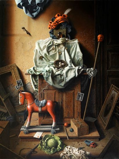 واحد خاکدان مراغه؛نقاشی که زمان را در قاب جاودانه کرد