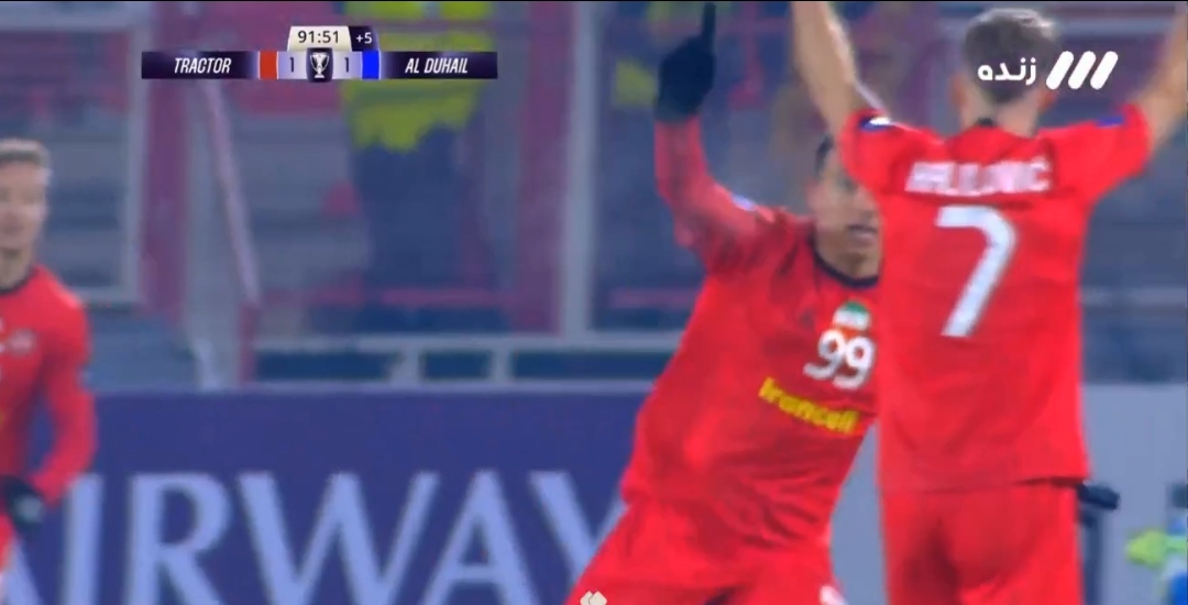 کامبک رویایی تراکتور در خانه/ بی شکست و بی رقیب در آسیا